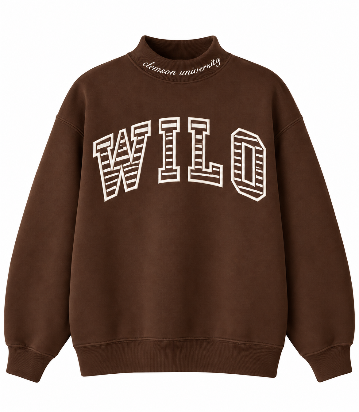WILO Mock Neck Cacao
