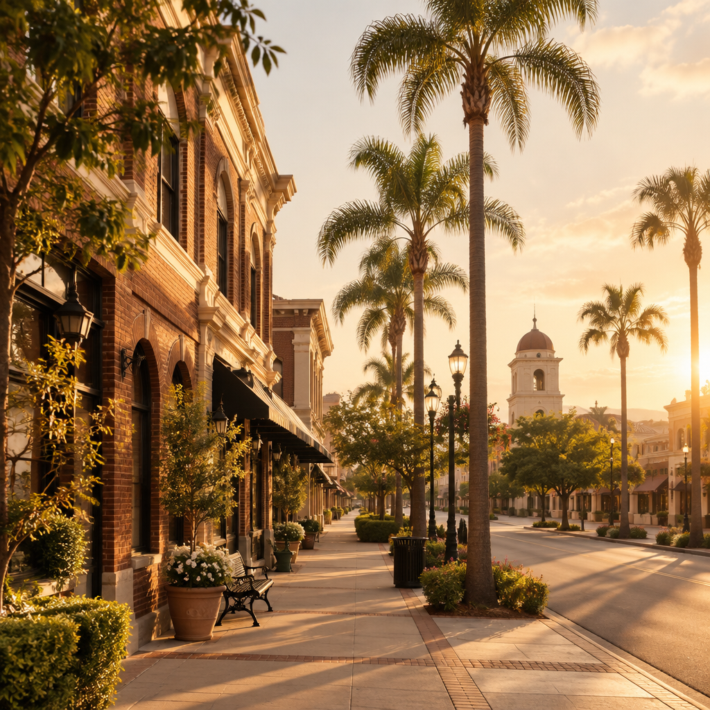 Orange, California — home of the Chapman chapter